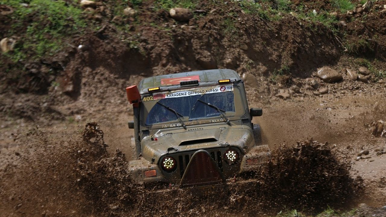 18. Karadeniz Off-Road Kupası 1. Ayak Yarışı Rize'de Yapıldı