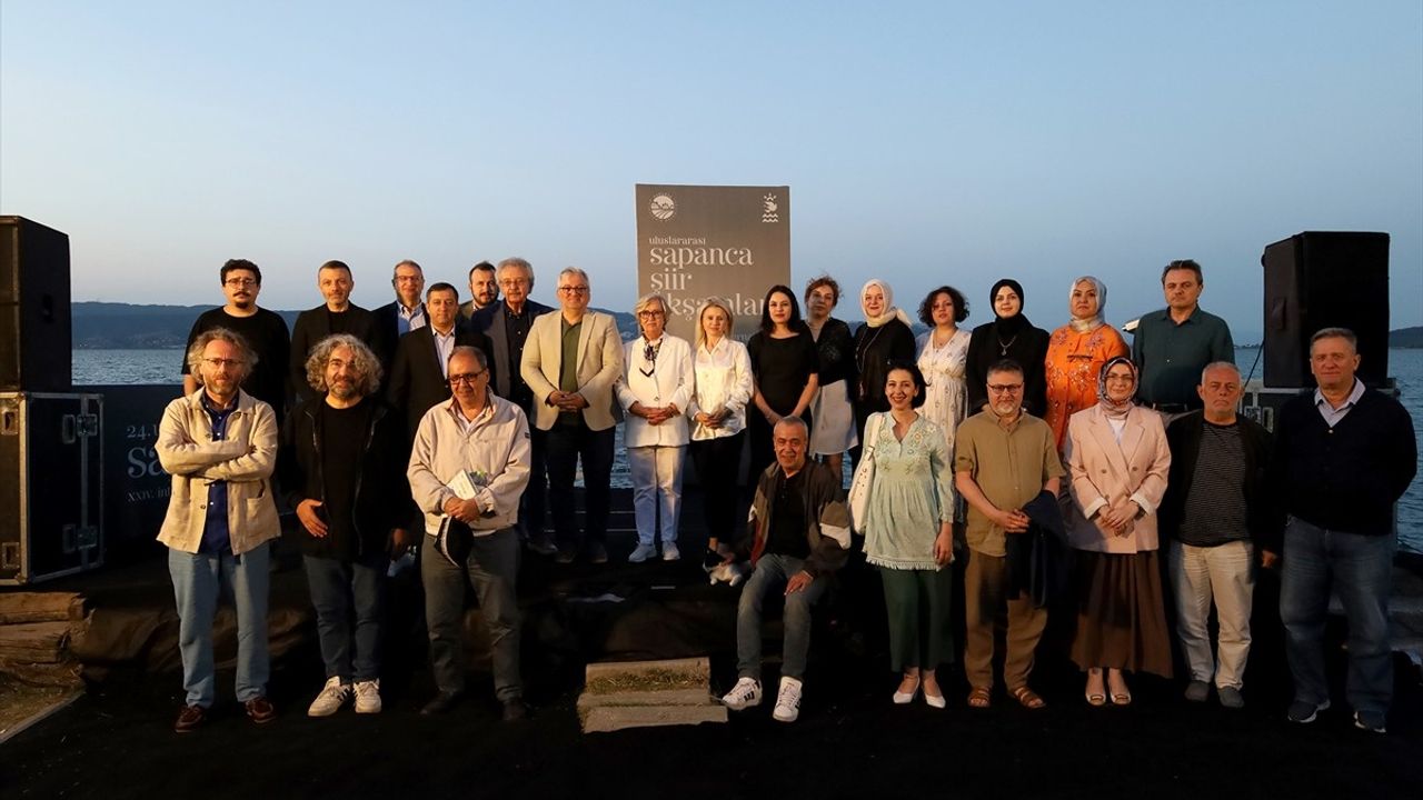 24. Uluslararası Sapanca Şiir Akşamları Sakarya'da Gerçekleşti