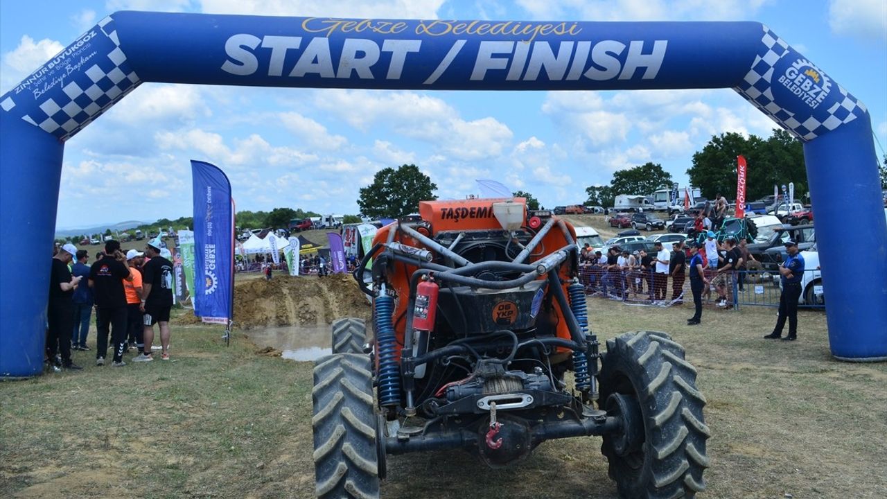 3. Gebze Off-Road Festivali, Kocaeli'de Yoğun İlgiyle Başladı