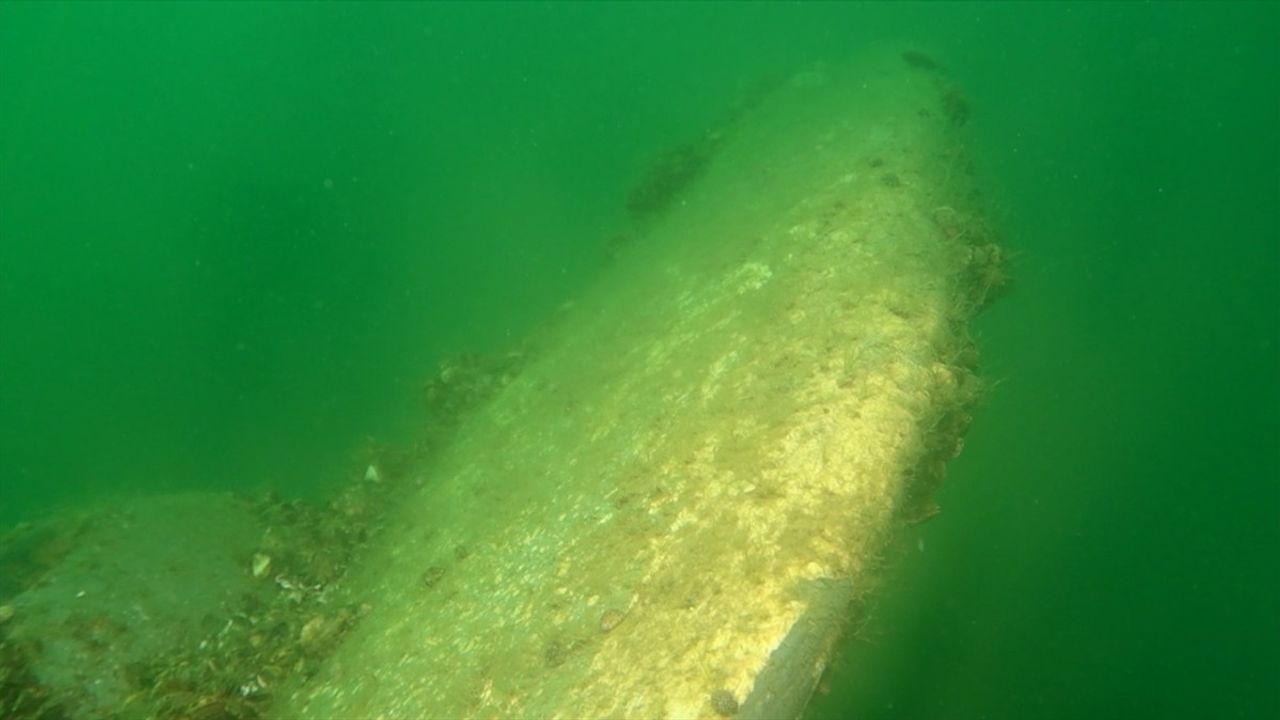 53 Yıl Sonra Sapanca Gölü'nde Keşif Uçağı Enkazı Görüntülendi