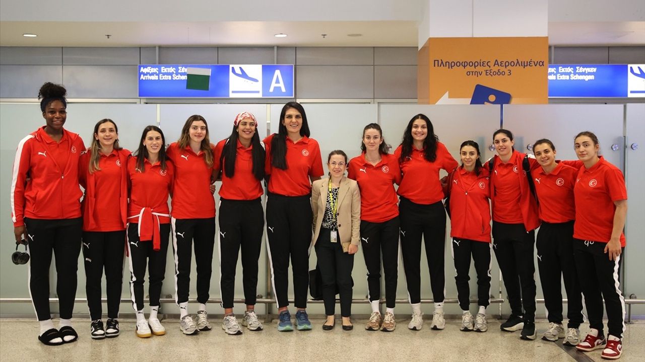 A Milli Kadın Basketbol Takımı, 2025 Avrupa Şampiyonası için Atina'da