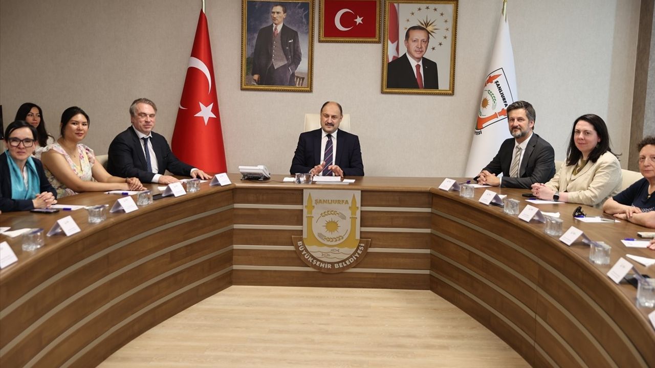 AB Türkiye Delegasyonu Başkanı Ossowski, Şanlıurfa'da Temaslarda Bulundu