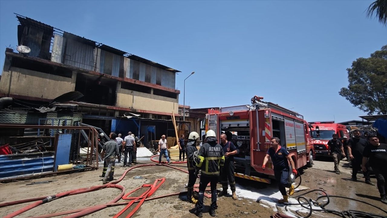 Adana'da İş Yerinde Patlama: 3 Yaralı