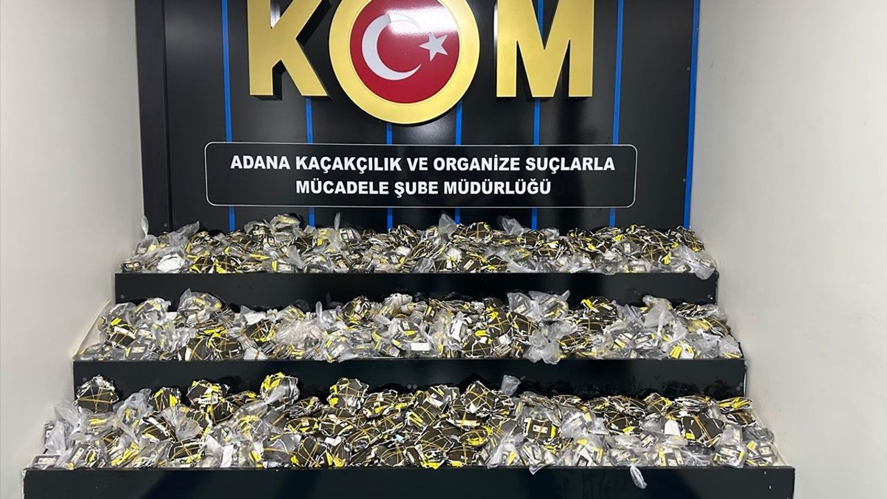 Adana'da Mükerrer Bandrollerle İlgili Operasyon: 16 Bin 750 Bandrol Ele Geçirildi