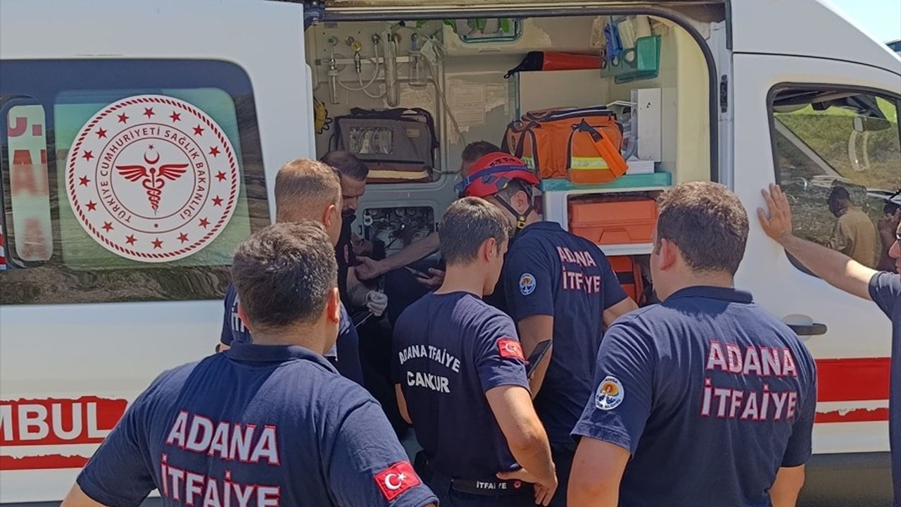 Adana'da Yangın Söndürme Uçağı Düştü, İki Pilot Yaralandı