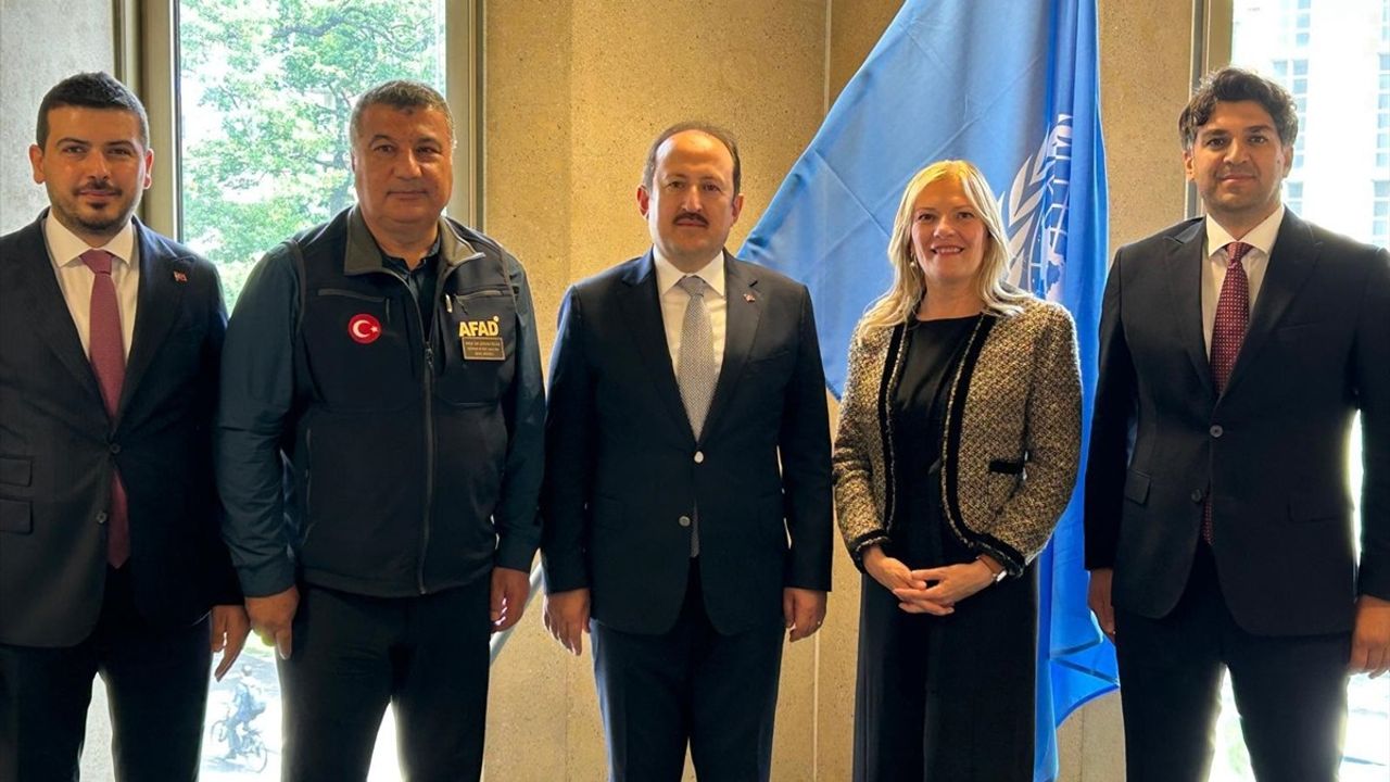 AFAD Başkanı Pehlivan, BM Afet Risk Azaltma Ofisi Direktörü Albrito ile Görüştü