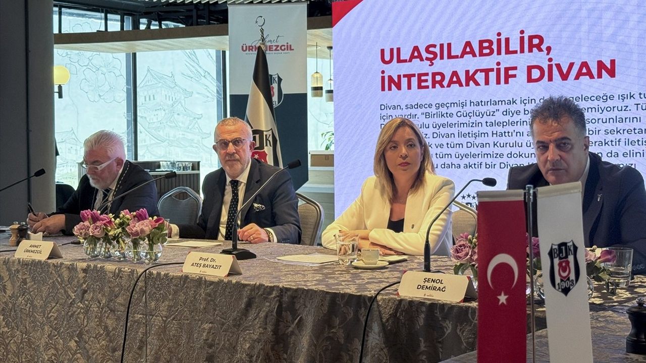 Ahmet Ürkmezgil, Beşiktaş Kulübü Divan Kurulu Başkan Adaylığını Duyurdu