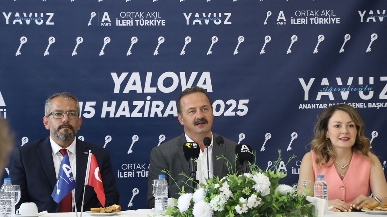 Anahtar Parti Genel Başkanı Yavuz Ağıralioğlu Yalova'da Esnaf ile Buluştu