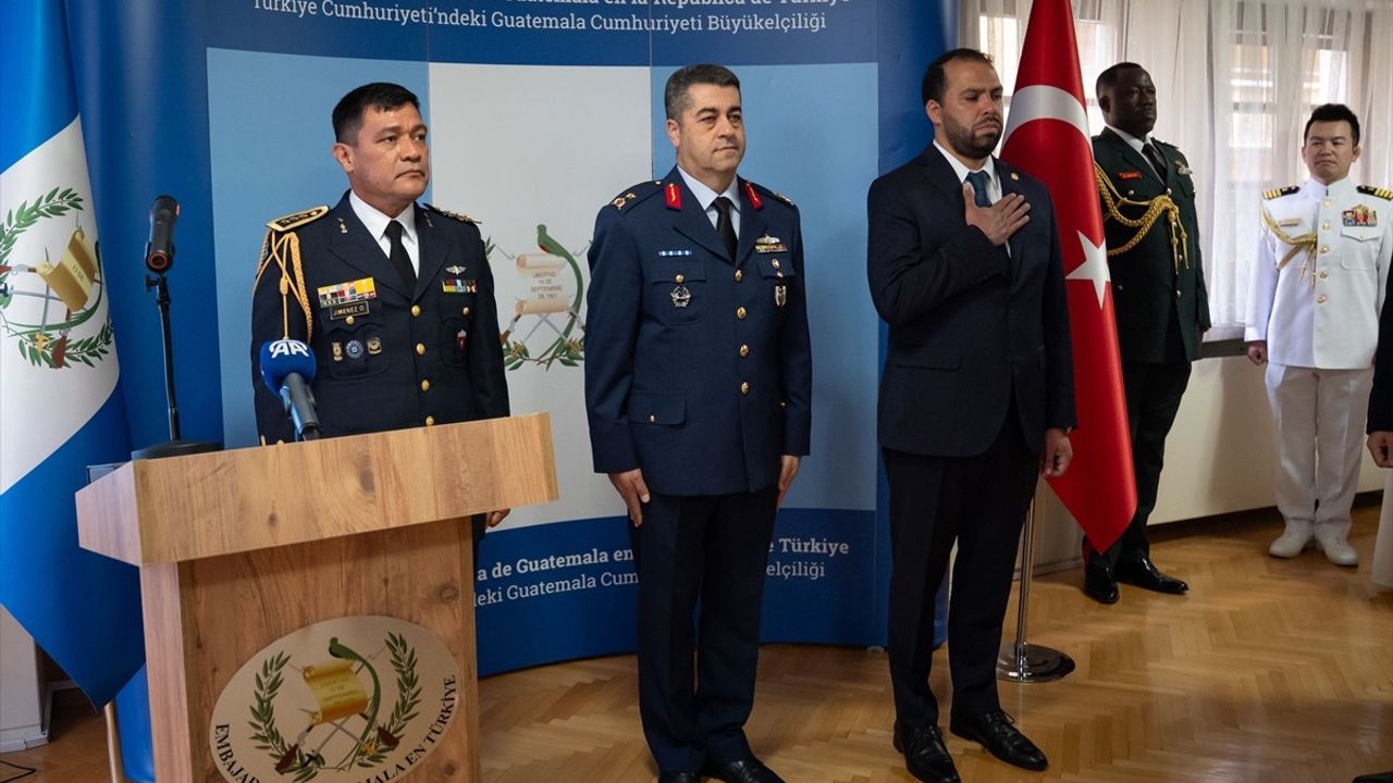 Ankara'da Guatemala Silahlı Kuvvetler Günü Resepsiyonu Düzenlendi