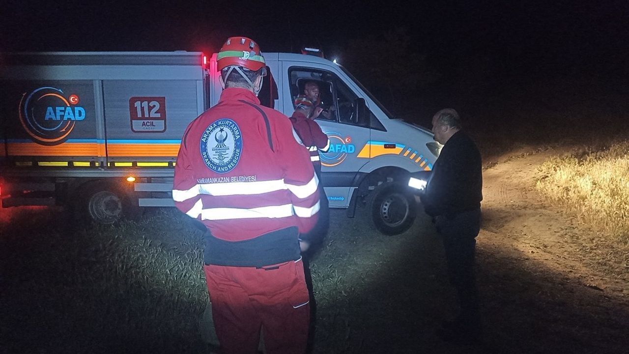 Ankara'da Kayıp Sürücü İçin Arama Çalışmaları Devam Ediyor