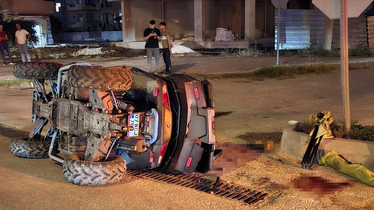 Antalya'da ATV Kazası: İki Kişi Yaralandı