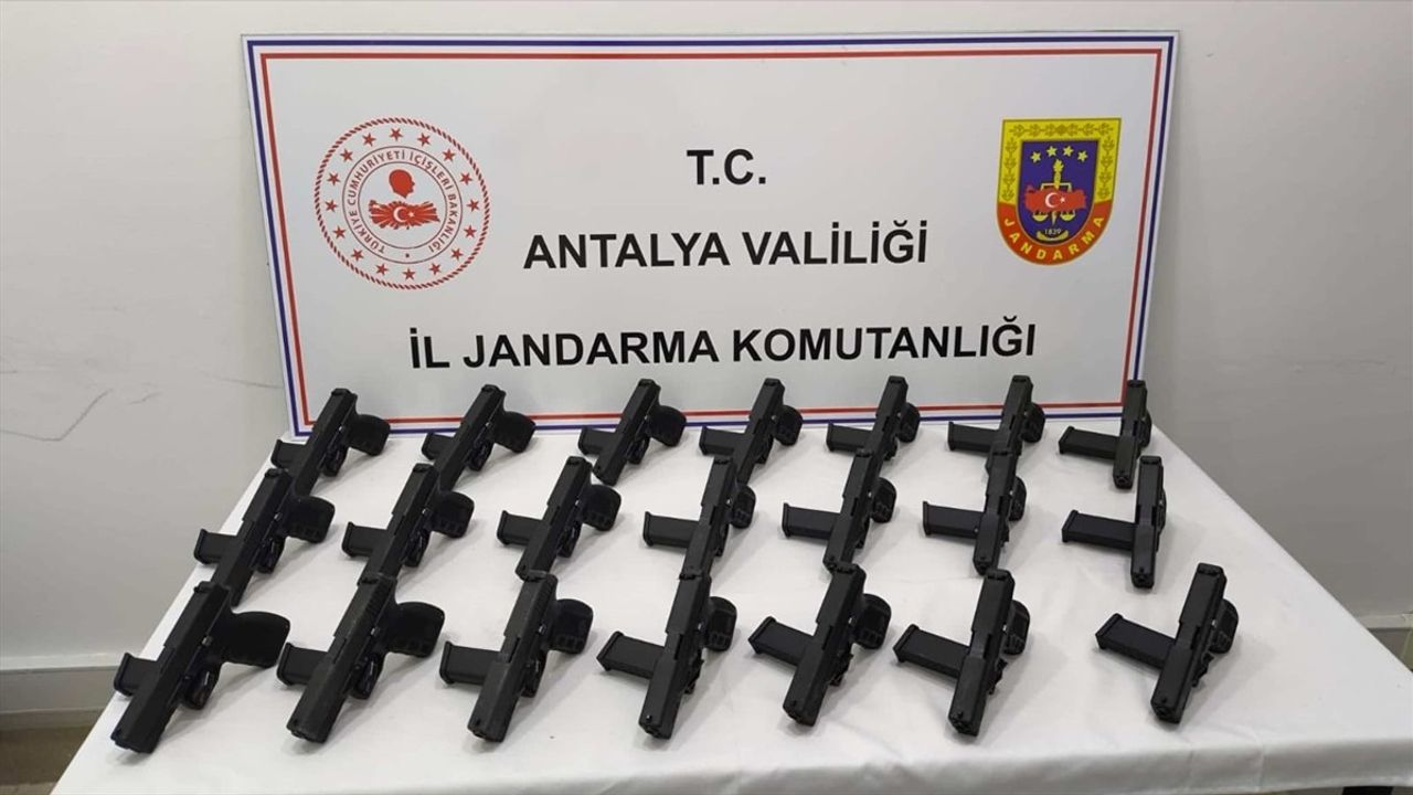Antalya'da Silah Kaçakçılığı Operasyonunda 1 Tutuklama