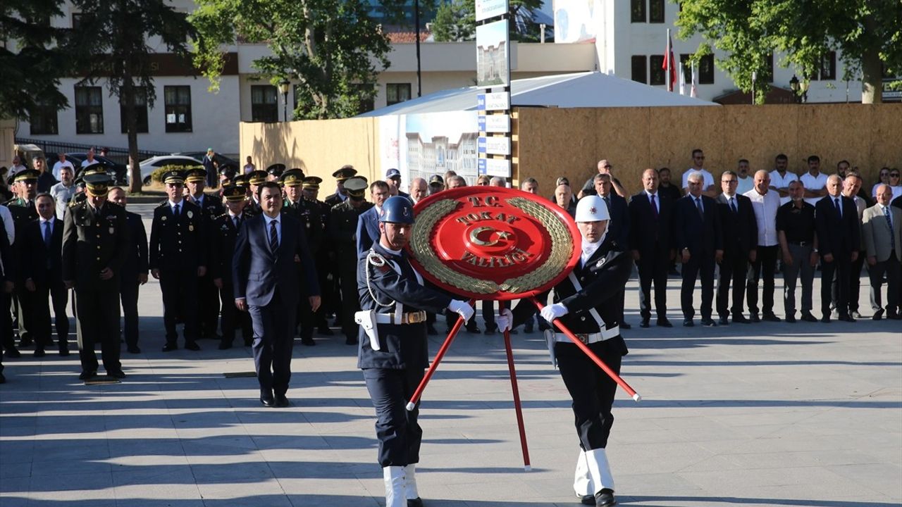 Atatürk'ün Tokat'a Gelişinin 106. Yıl Dönümü Törenle Kutlandı
