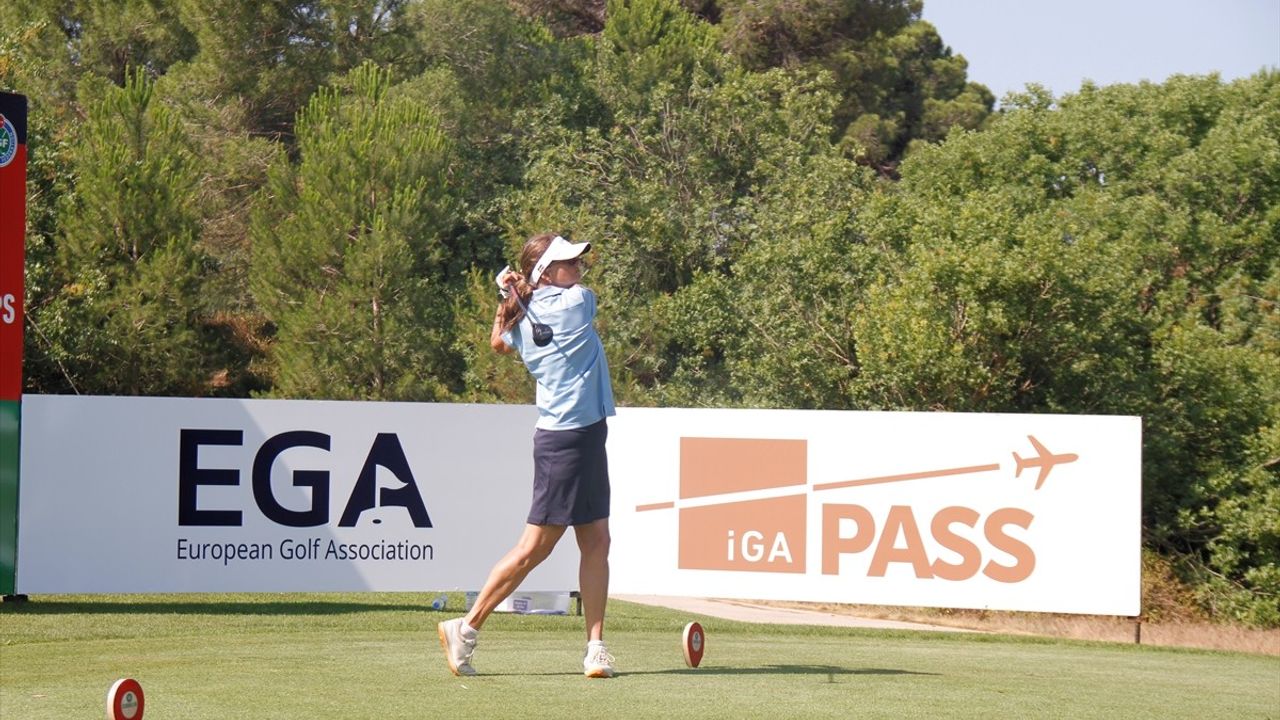 Avrupa Büyükler Golf Şampiyonası Antalya'da Başladı