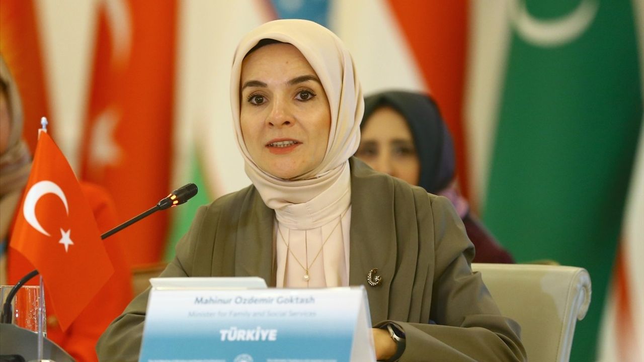 Bakan Göktaş, Türk Devletler Teşkilatı Toplantısında Aile ve Kadın Vurgusu Yaptı