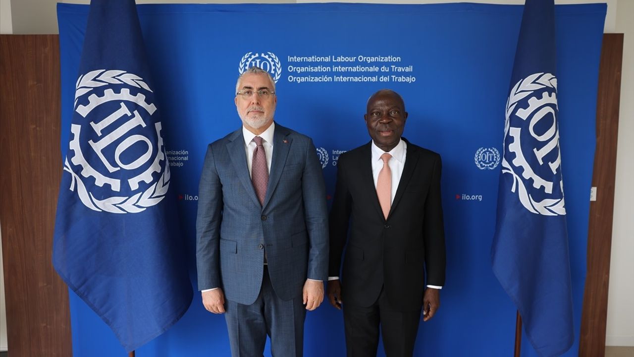 Bakan Işıkhan, ILO Genel Direktörü Houngbo ile Görüştü