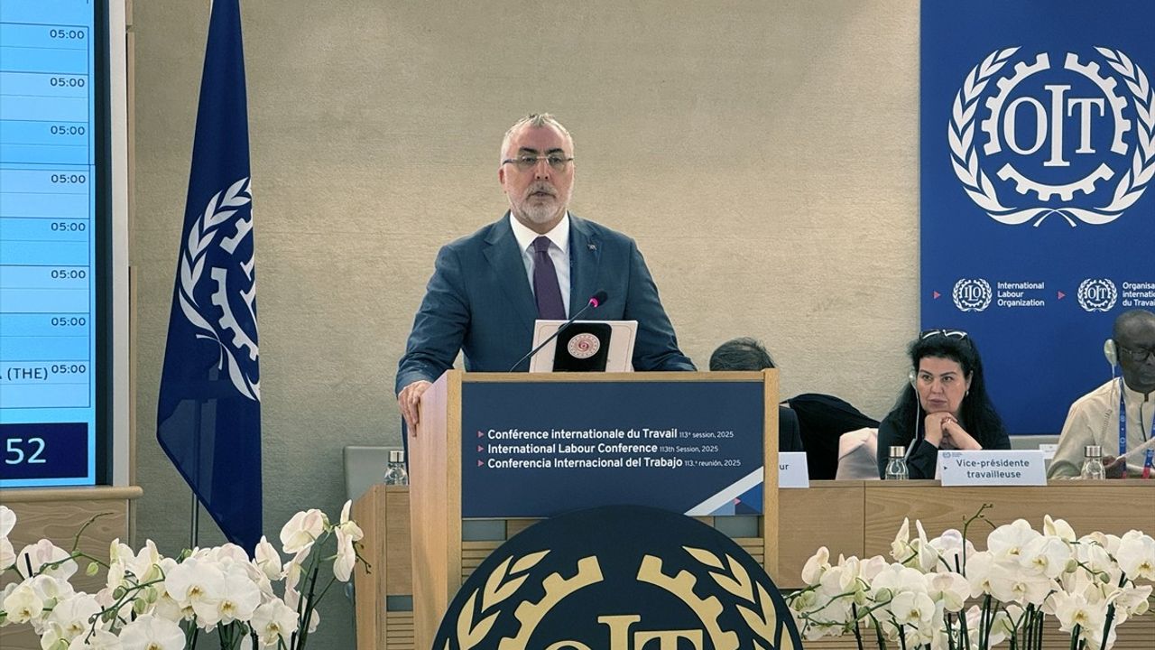 Bakan Işıkhan, ILO Konferansı'nda Türkiye'nin İşsizlik Oranını Duyurdu