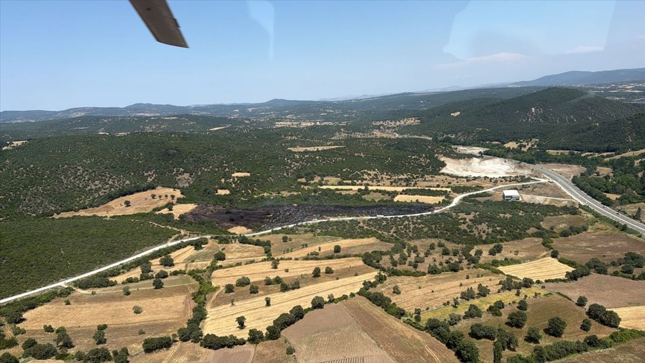 Balıkesir İvrindi'deki Orman Yangını Kontrol Altına Alındı