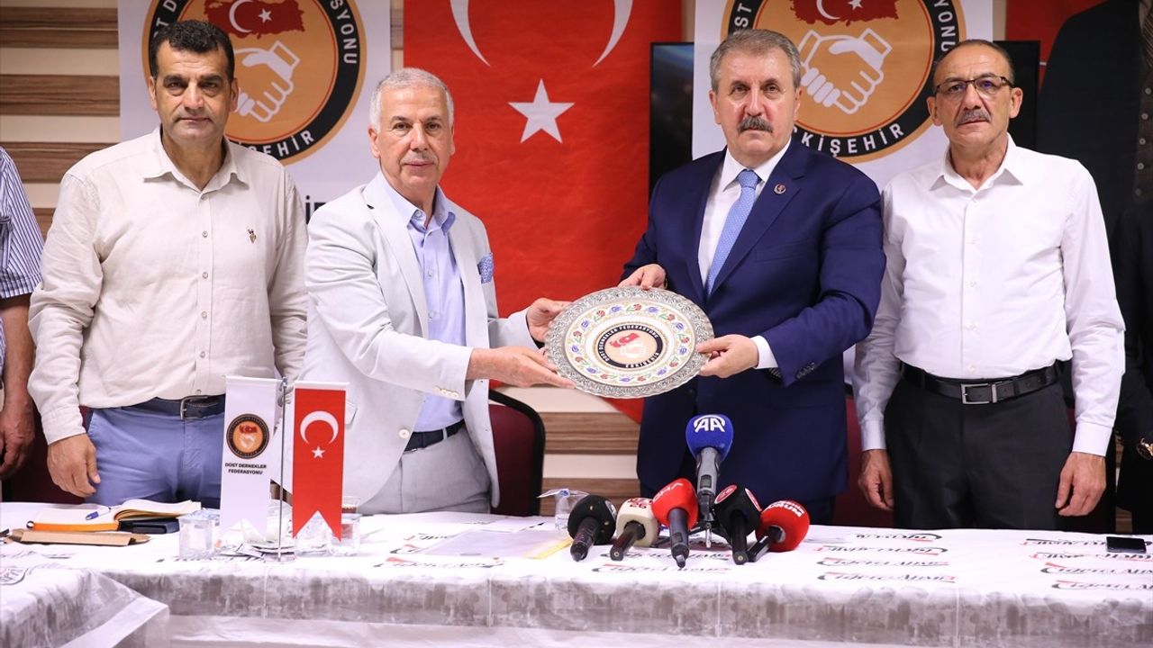 BBP Genel Başkanı Destici Eskişehir'de Terörle Mücadele ve Birlik Mesajı Verdi