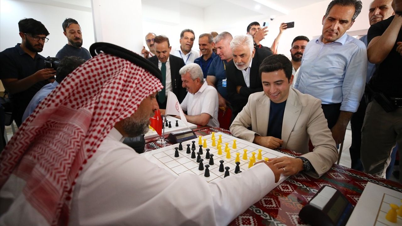 Bingöl'de 1. Uluslararası Dama Turnuvası Başladı