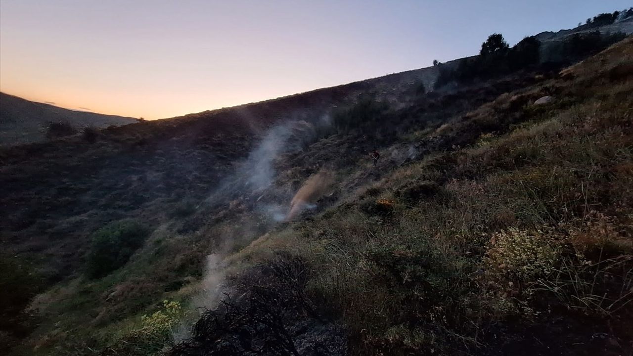 Bingöl Genç İlçesi'nde Orman Yangını Kontrol Altına Alındı