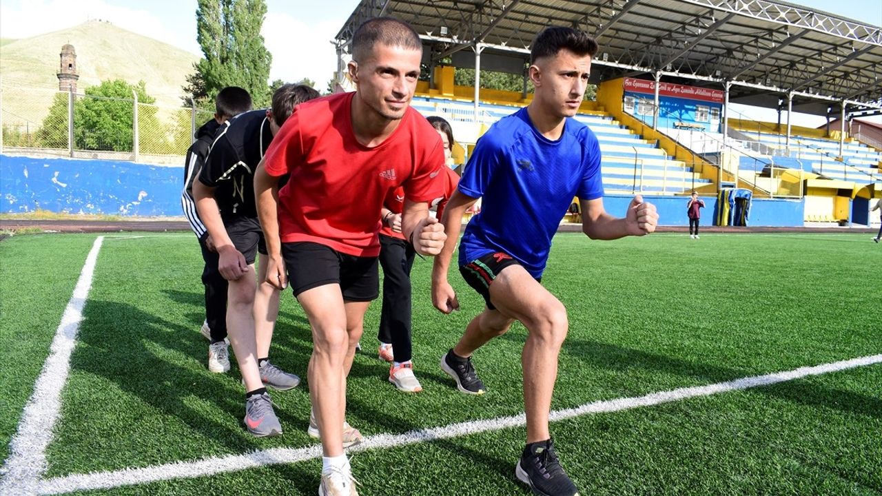 Bitlisli İşitme Engelli Atletlerin Olimpiyat Hedefi