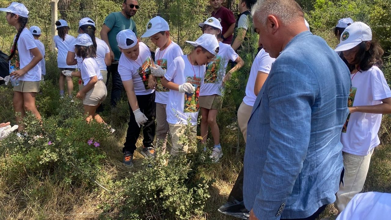 Bodrum'da Öğrencilere 'Orman Muhafızları' Eğitimi Verildi