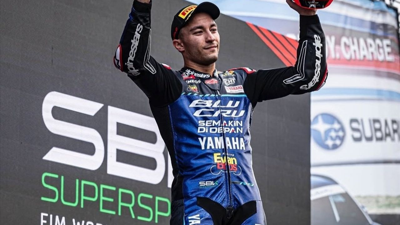 Can Öncü, İtalya'da Dünya Supersport Şampiyonası'nda Birinci Oldu