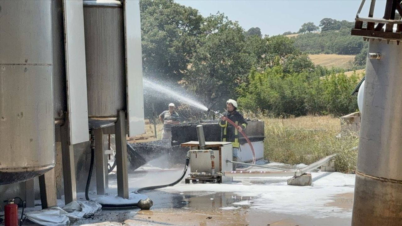 Çanakkale'de Fabrika Patlaması: 1 Yaralı