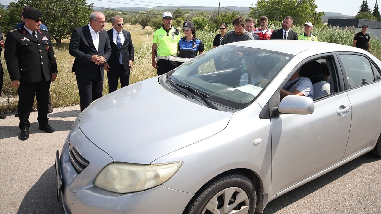 Çanakkale Valisi Ömer Toraman, Kurban Bayramı Trafik Denetimlerine Katıldı
