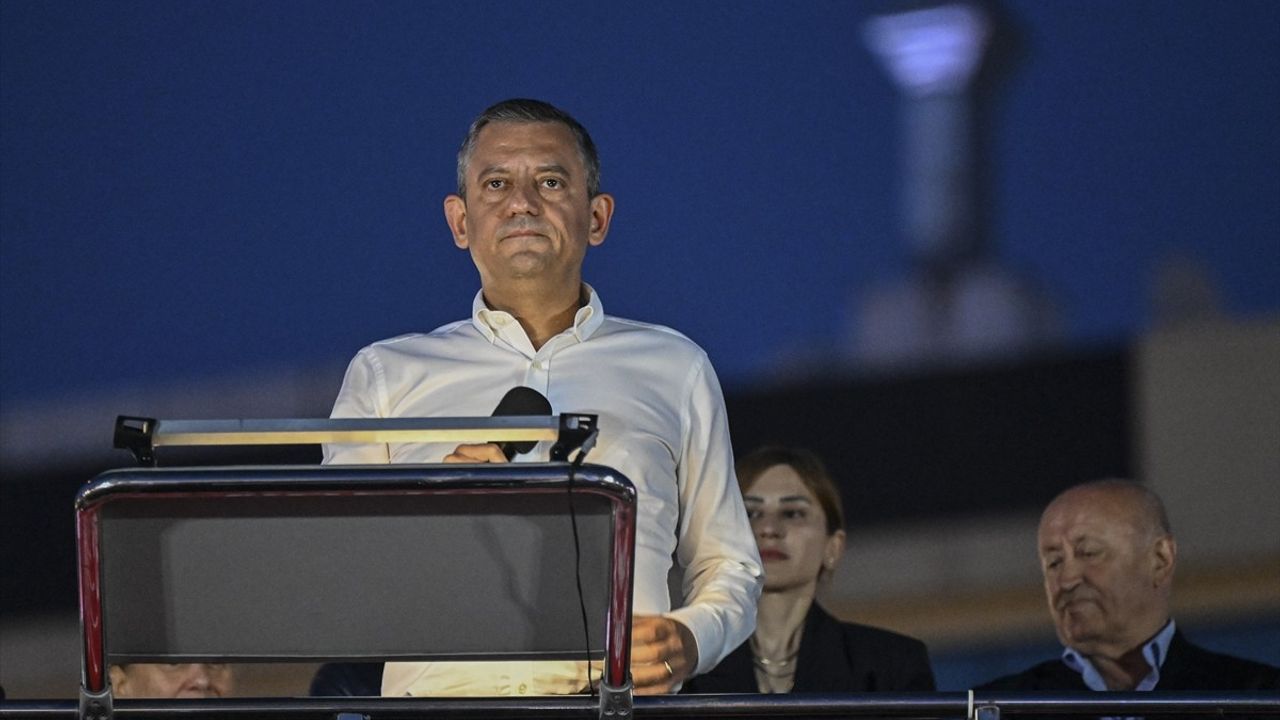 CHP Genel Başkanı Özgür Özel, Gaziosmanpaşa mitinginde konuştu