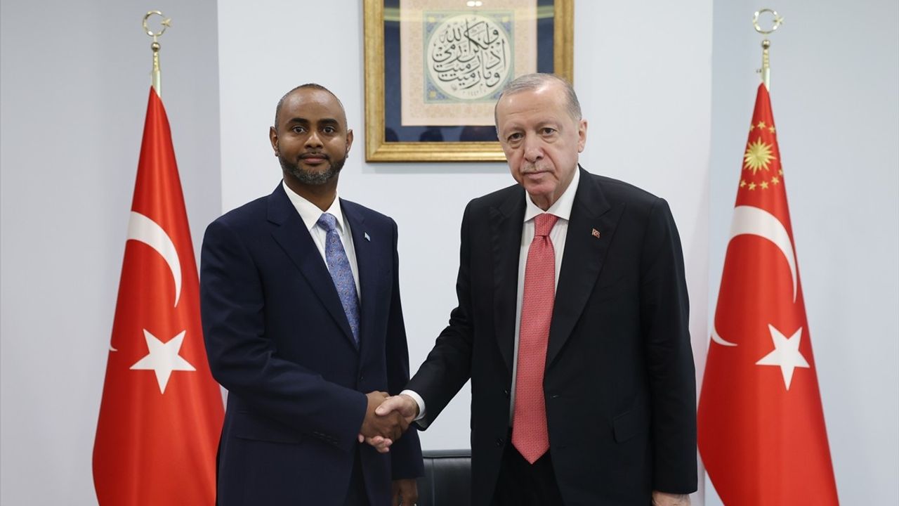 Cumhurbaşkanı Erdoğan, Somali Limanlar ve Deniz Ulaştırma Bakanı Nur'u kabul etti