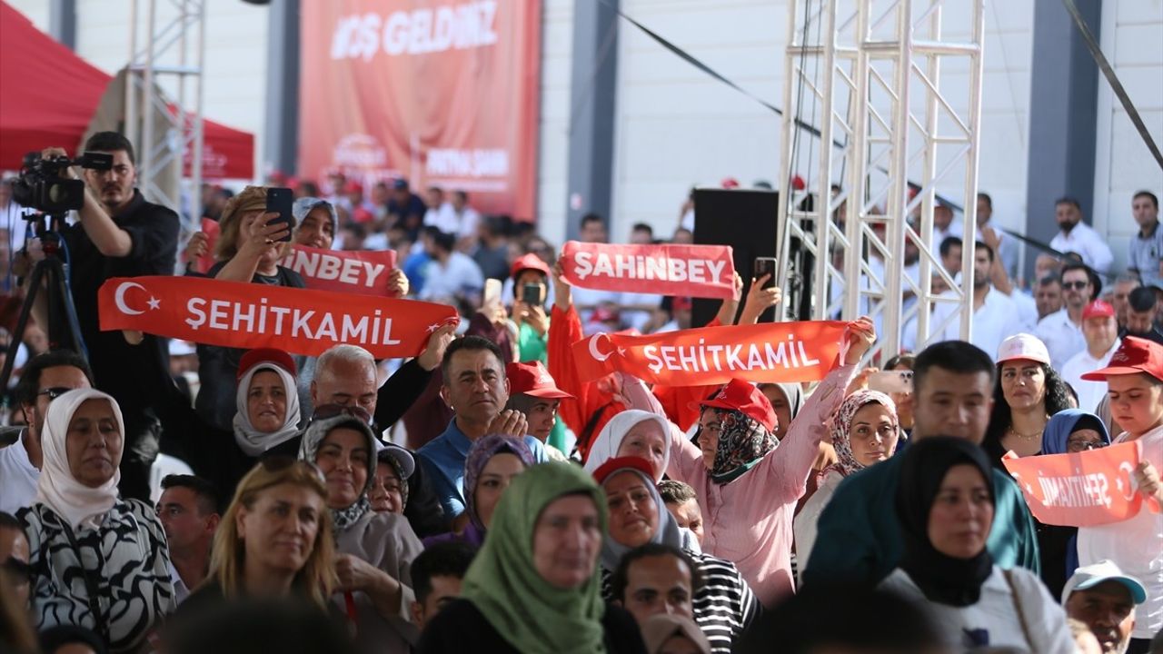 Cumhurbaşkanı Yardımcısı Yılmaz, Gaziantep'te Terörsüz Türkiye Vurgusunda Bulundu