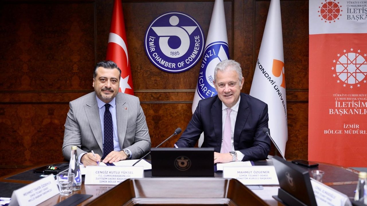 Cumhurbaşkanlığı İletişim Başkanlığı ve İZTO Arasında Dezenformasyonla Mücadele Protokolü İmzalandı