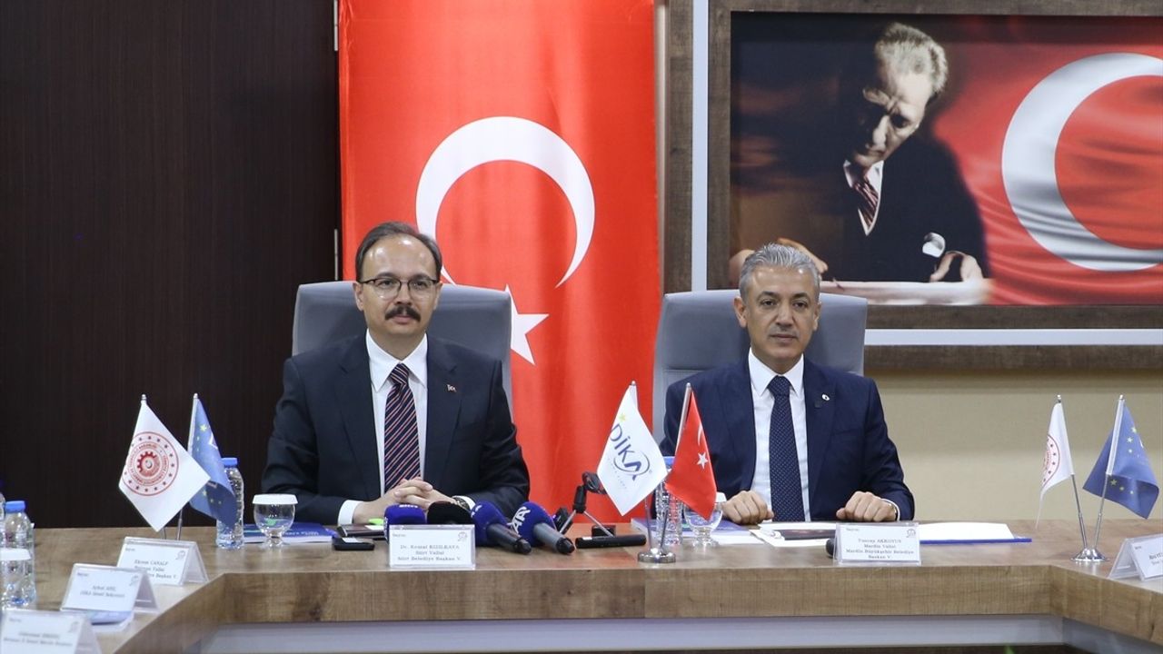 DİKA Yönetim Kurulu Toplantısı Siirt'te Gerçekleştirildi