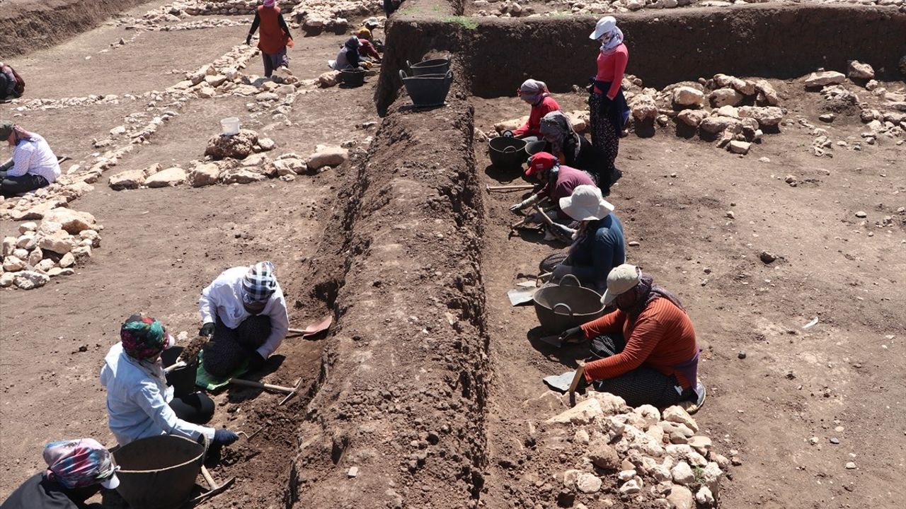 Diyarbakır Çayönü Tepesi'nde Kadın İşçilerin Tarihi Kazısı