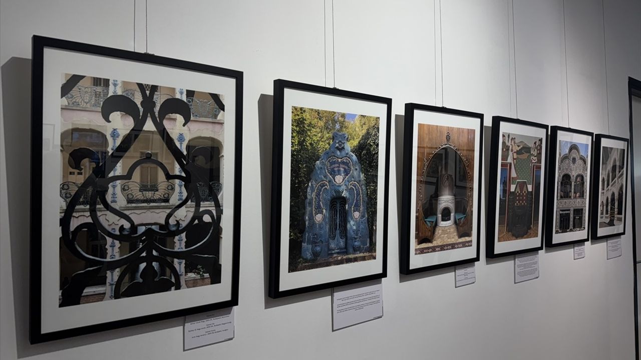 Dorka Demeter'in 'Mimari İhtişam: Macar Art Nouveau' Sergisi İstanbul'da Açıldı