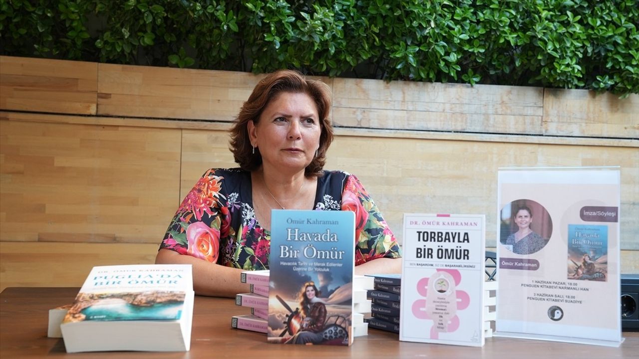 Dr. Ömür Kahraman'dan Havacılık Kariyerine Dair Yeni Kitap: "Havada Bir Ömür"