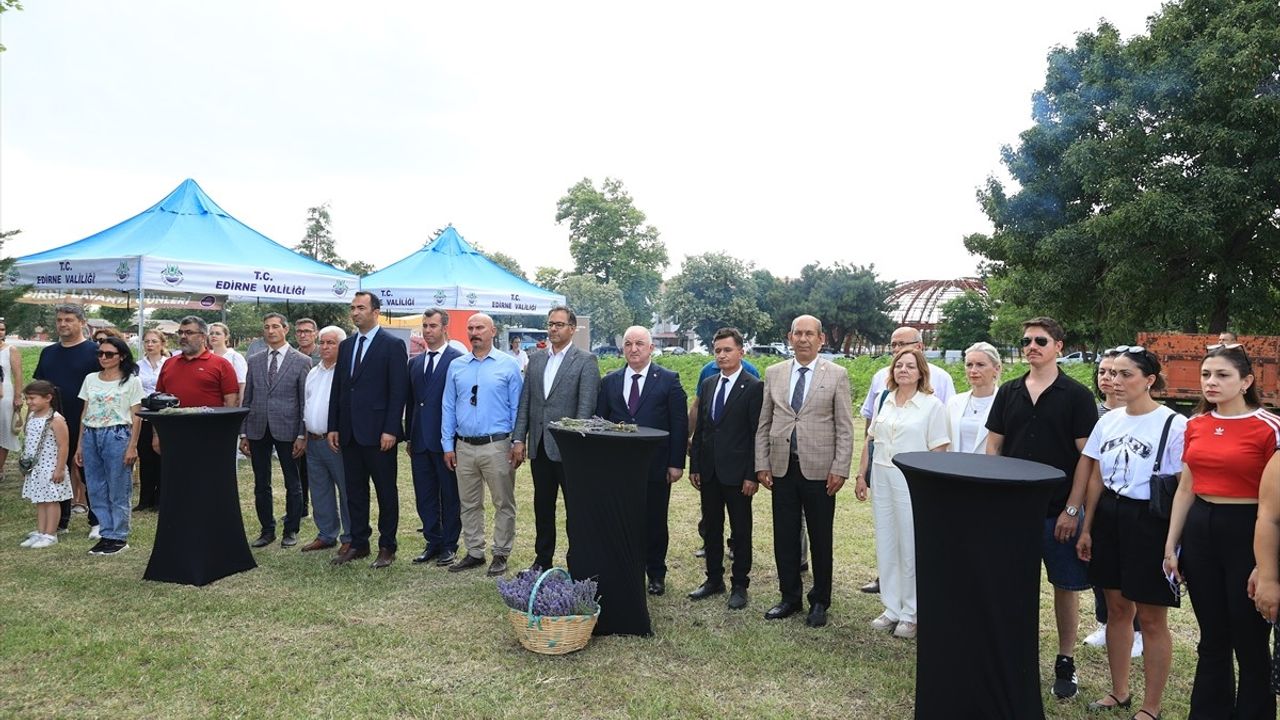 Edirne'de 8. Lavanta Tarla Günleri Başladı