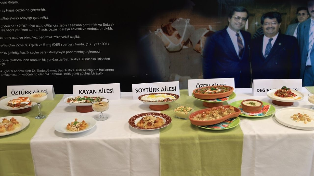 Edirne'de Aileler Yemek Yarışması Düzenlendi