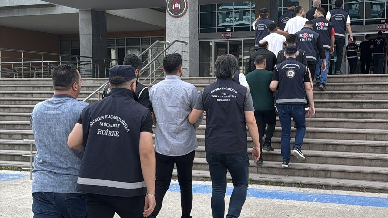 Edirne'de Suç Örgütüne Yönelik Büyük Operasyon: 50 Milyon Liralık Para Trafiği Tespit Edildi
