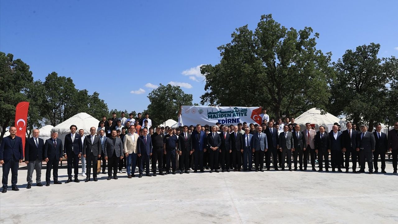Edirne'de 'Türkiye Yüzyılı'nda Maziden Atiye' Programı Başladı