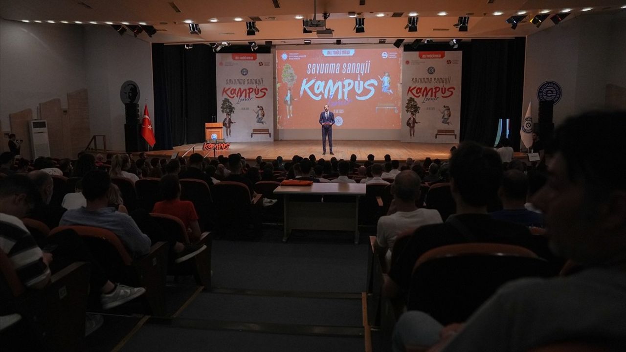 Ege Üniversitesi'nde Savunma Sanayi Zirvesi Başladı