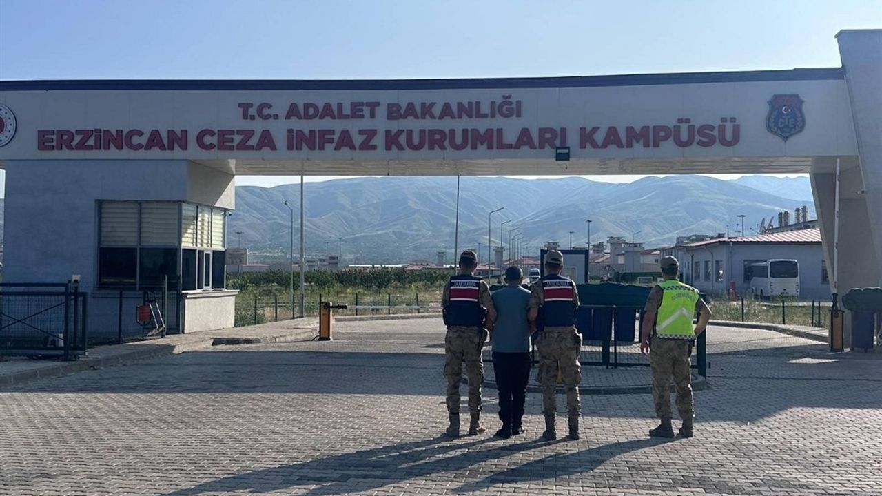 Erzincan'da 25 Yıl Hapis Cezasıyla Aranan Cinayet Hükümlüsü Yakalandı