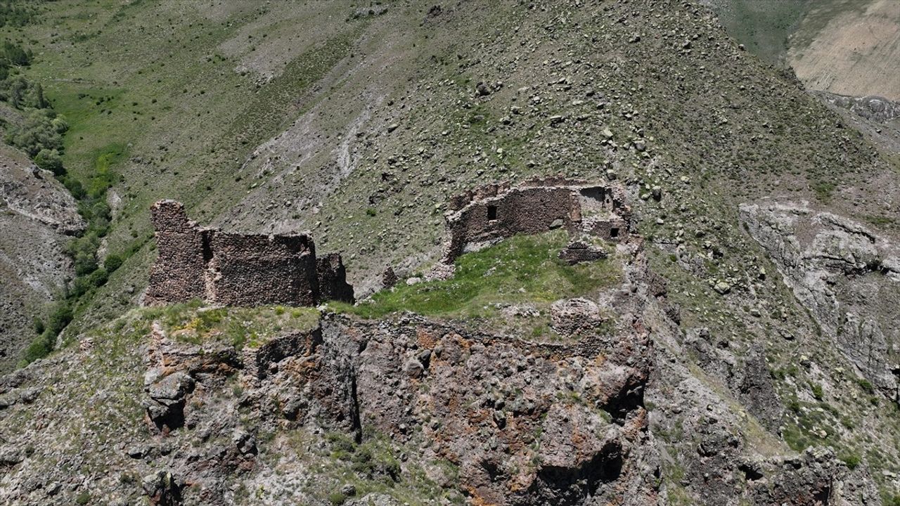 Erzurum'un Kaleboynu Kalesi, Tarihin İzlerini Taşıyor