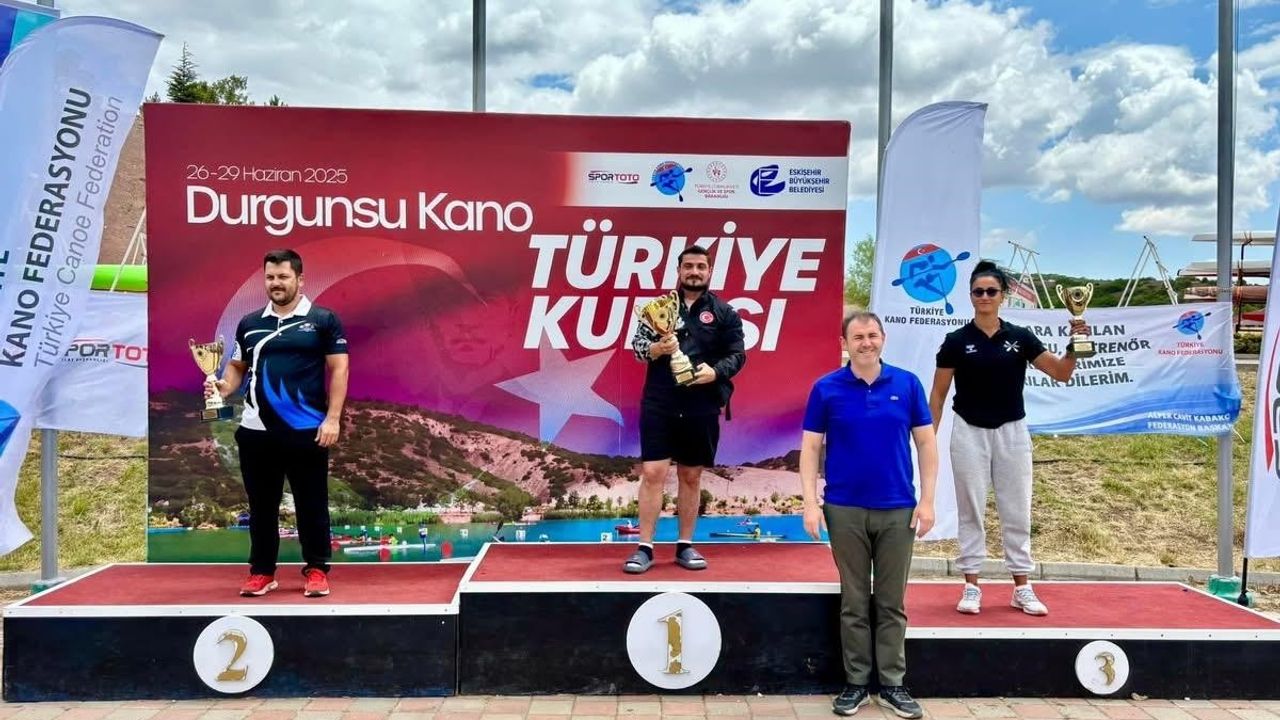 Eskişehir'de Durgunsu Kano Türkiye Şampiyonası Tamamlandı