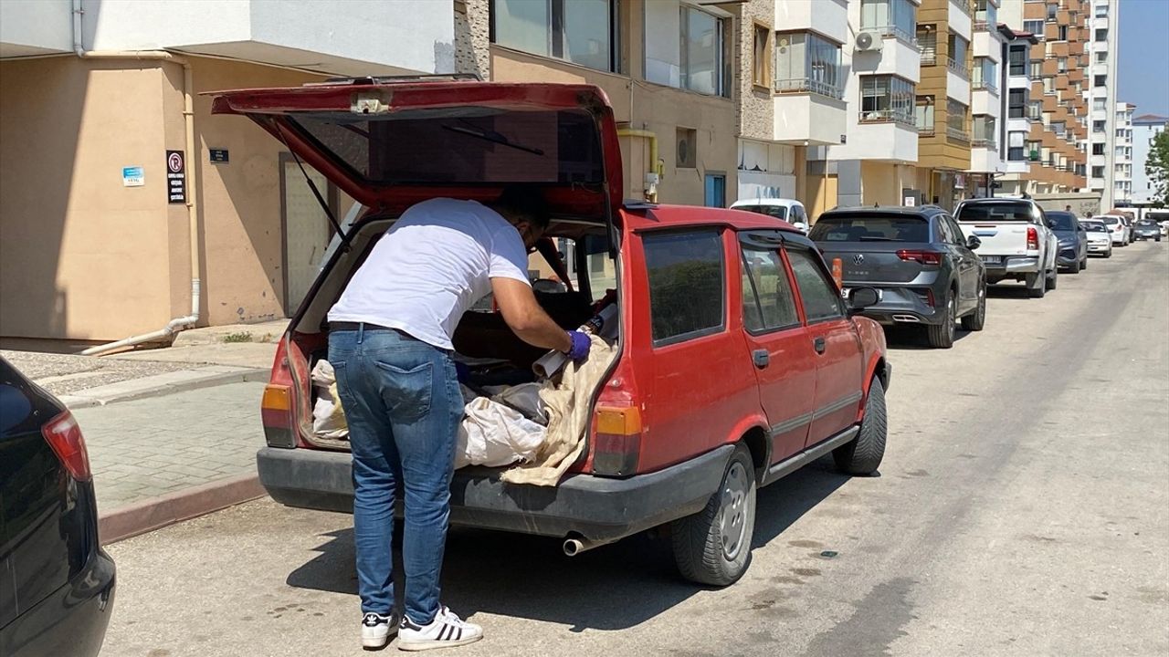 Eskişehir'de Kredi İçin Bankada Tüfekle Tehditte Bulunan Şüpheli Adliyeye Sevk Edildi