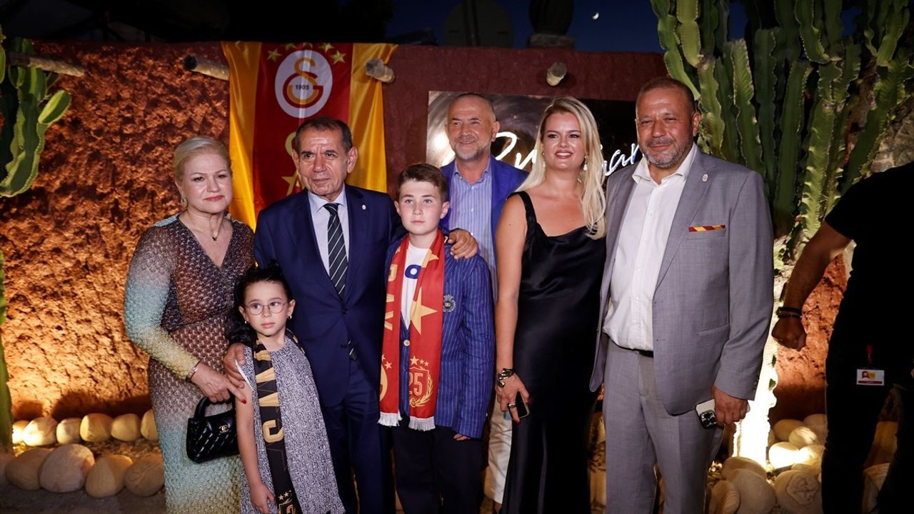 Galatasaray, Bodrum’da 25. Şampiyonluk Gecesi'ni Kutladı