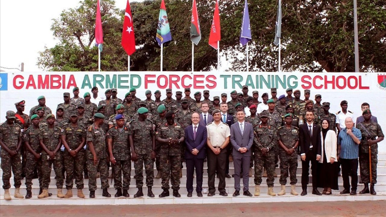 Gambiyalı Askeri Öğrenciler Türkçe Eğitimini Tamamladı