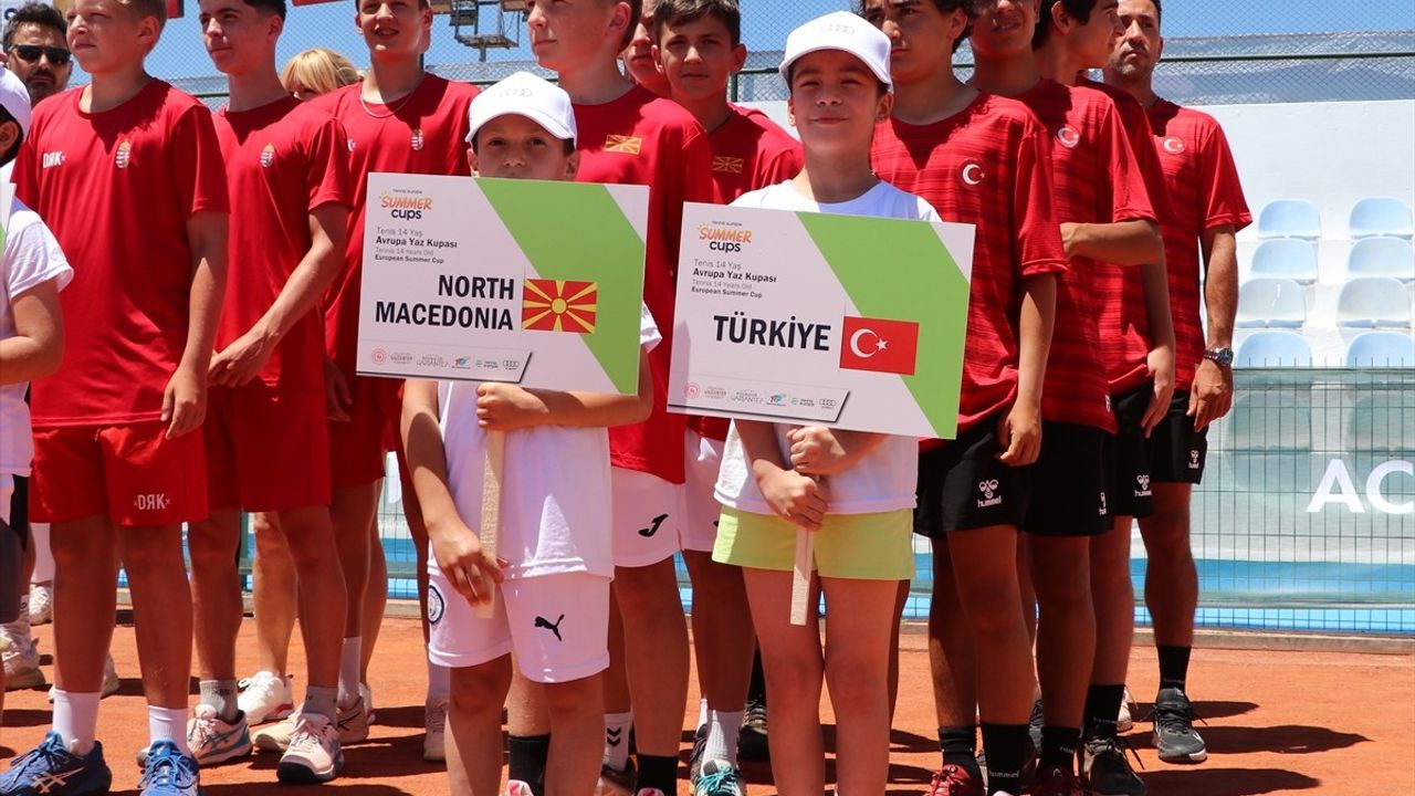 Gaziantep'te 14 Yaş Avrupa Yaz Kupası Elemeleri Başladı